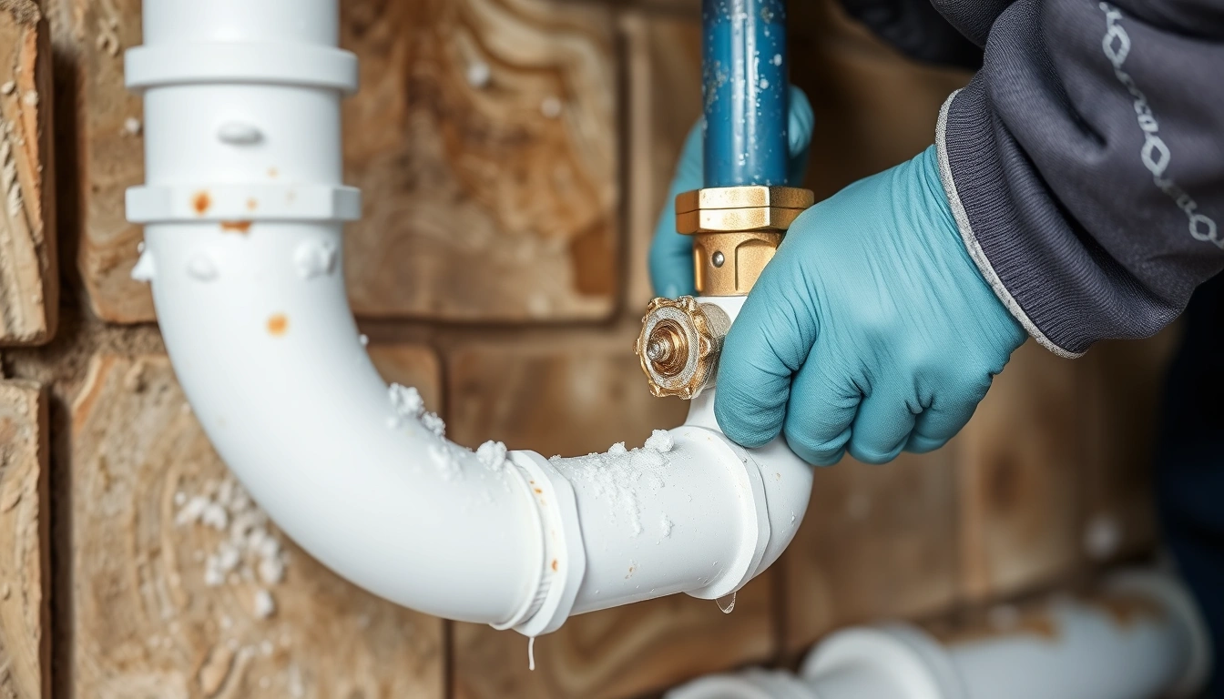 burst pipe repair Kokomo winter